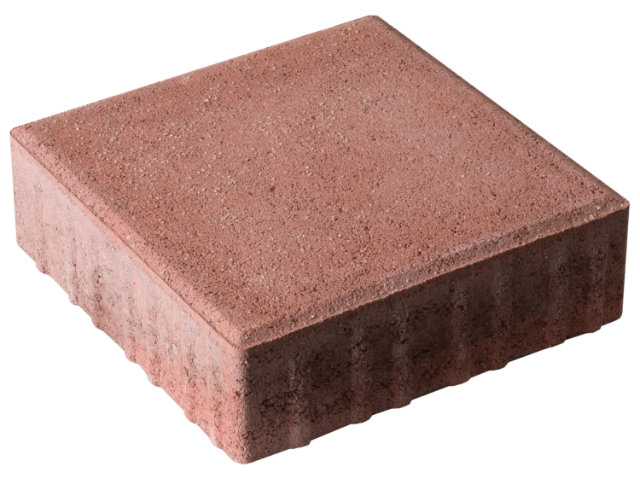 PIAZZA-Pflaster Rot 20x20x6