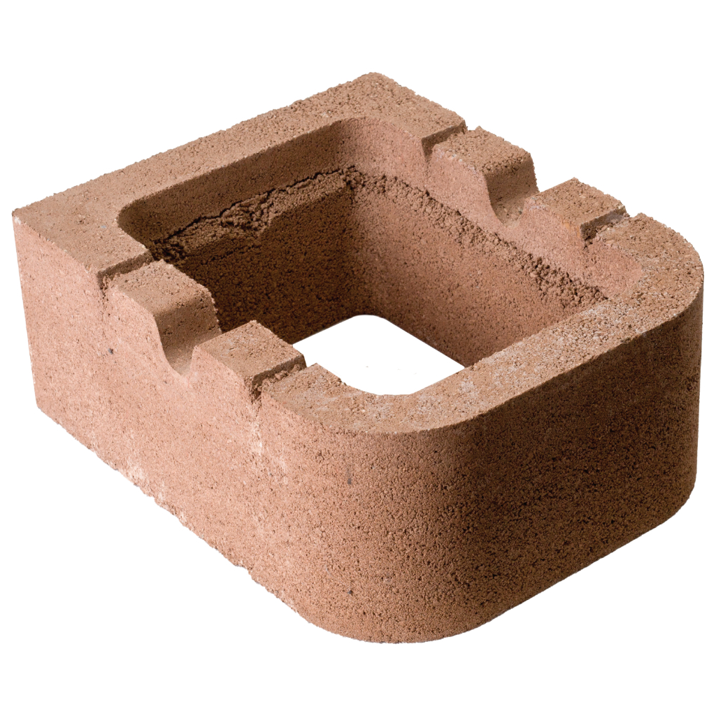 Böschungsstein Natur Felsbraun 25x31x12,5