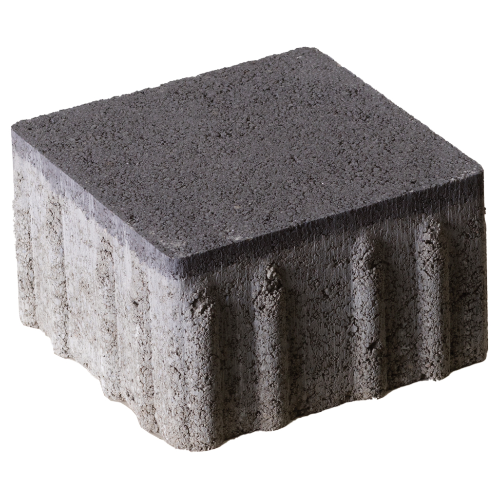 DOM-Pflaster NATUR Anthrazit 14x14x8 OHNE Fase