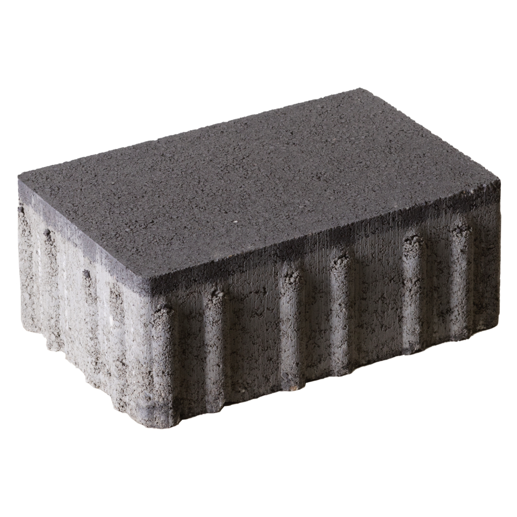 DOM-Pflaster NATUR Anthrazit 14x21x8 OHNE Fase