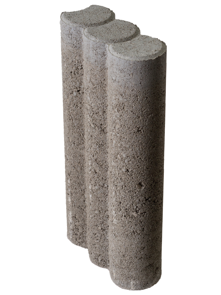 Palisadenrandleiste Grau 14,6x6x30
