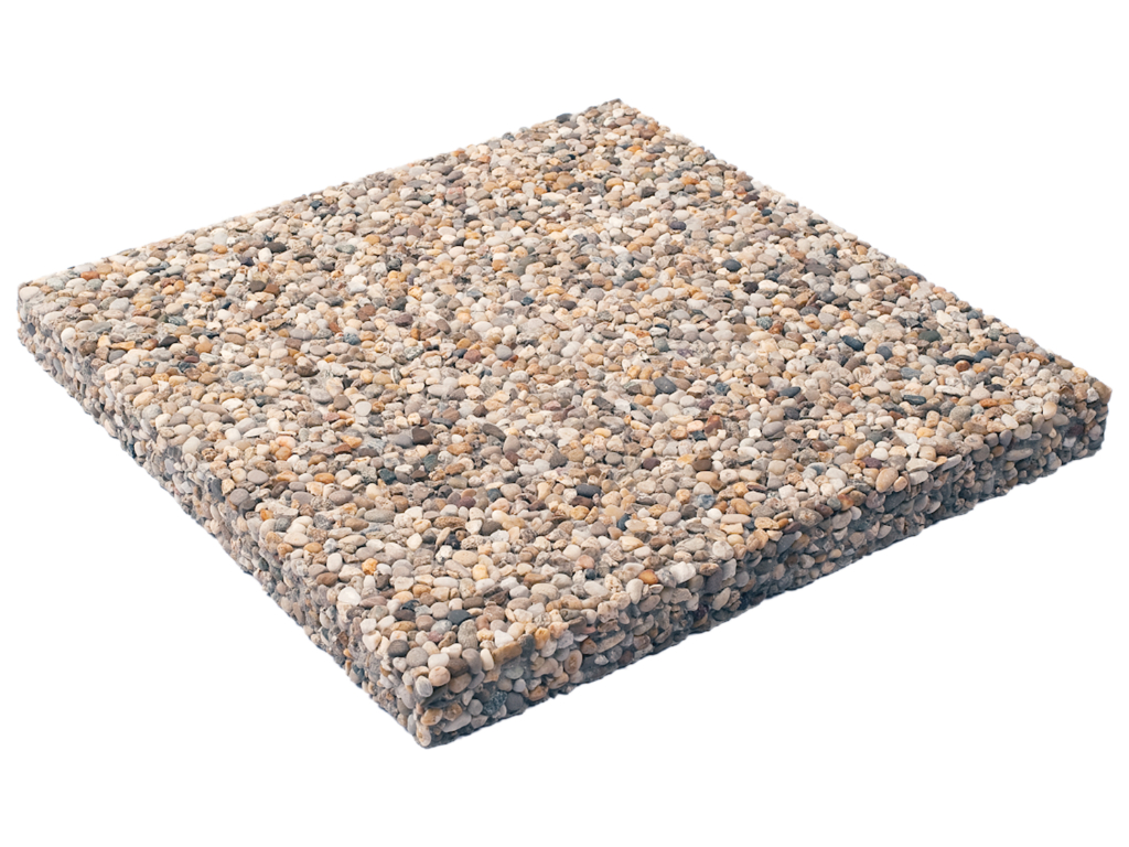 Waschbeton Platte 40x40x4 2SK