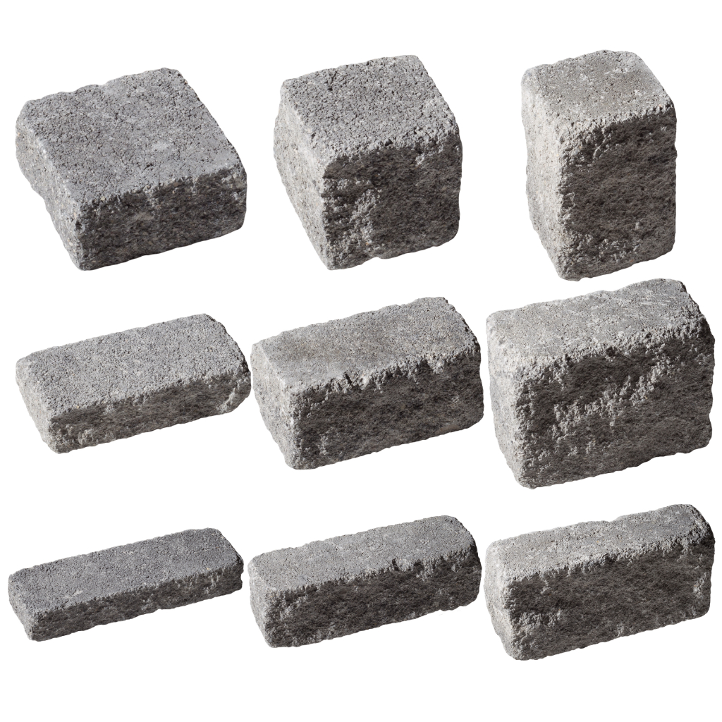 KARTÄUSER-Mauer 12 antik Rauchquarz 1/3 Palette (ca. 1 m²)