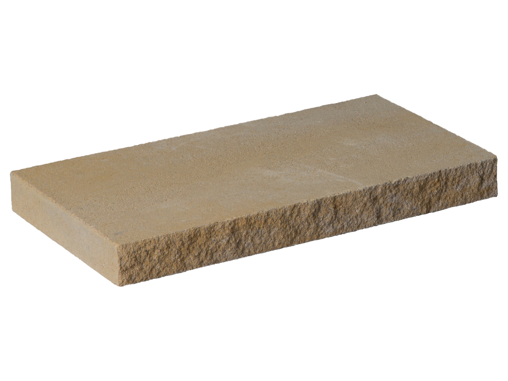 KARTÄUSER-Mauer 24cm Abdeckung Fuoco 60x32x6 2-seitig gespal