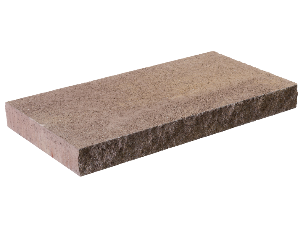 KARTÄUSER-Mauer 24cm Abdeckung Sepia 60x32x6 2-seitig gespal
