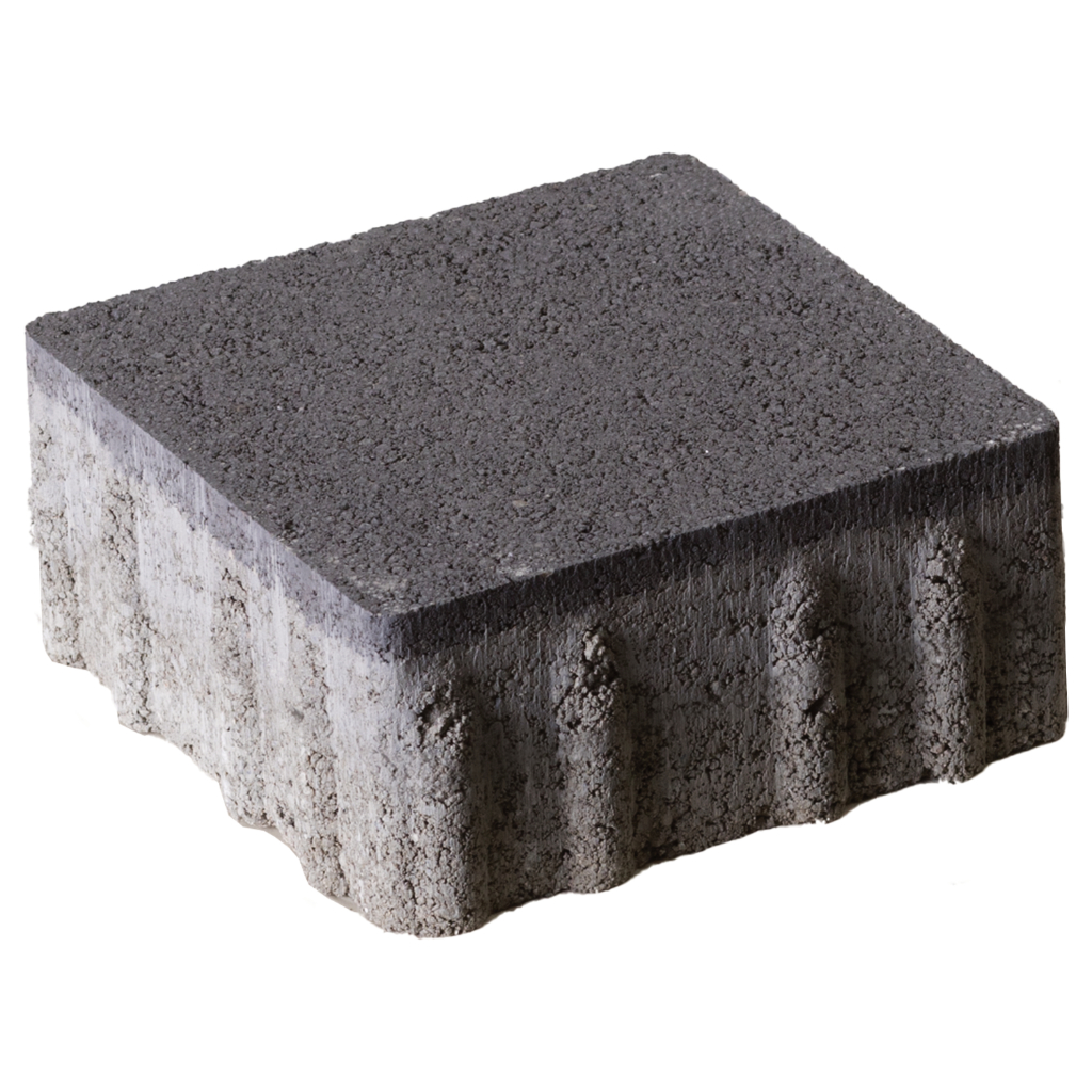 DOM-Pflaster NATUR Anthrazit 14x14x6 OHNE Fase