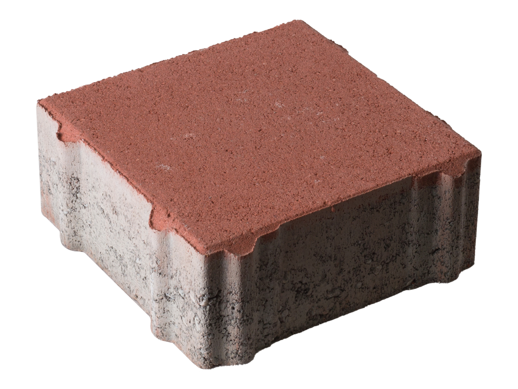ÖKOLITH-Pflaster Rot 20x20x8