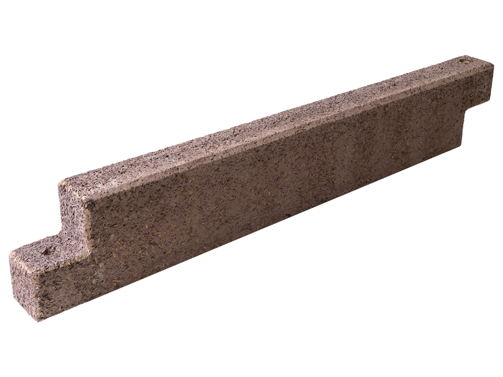 Durisol Hochbeet Element Standard Rotbraun