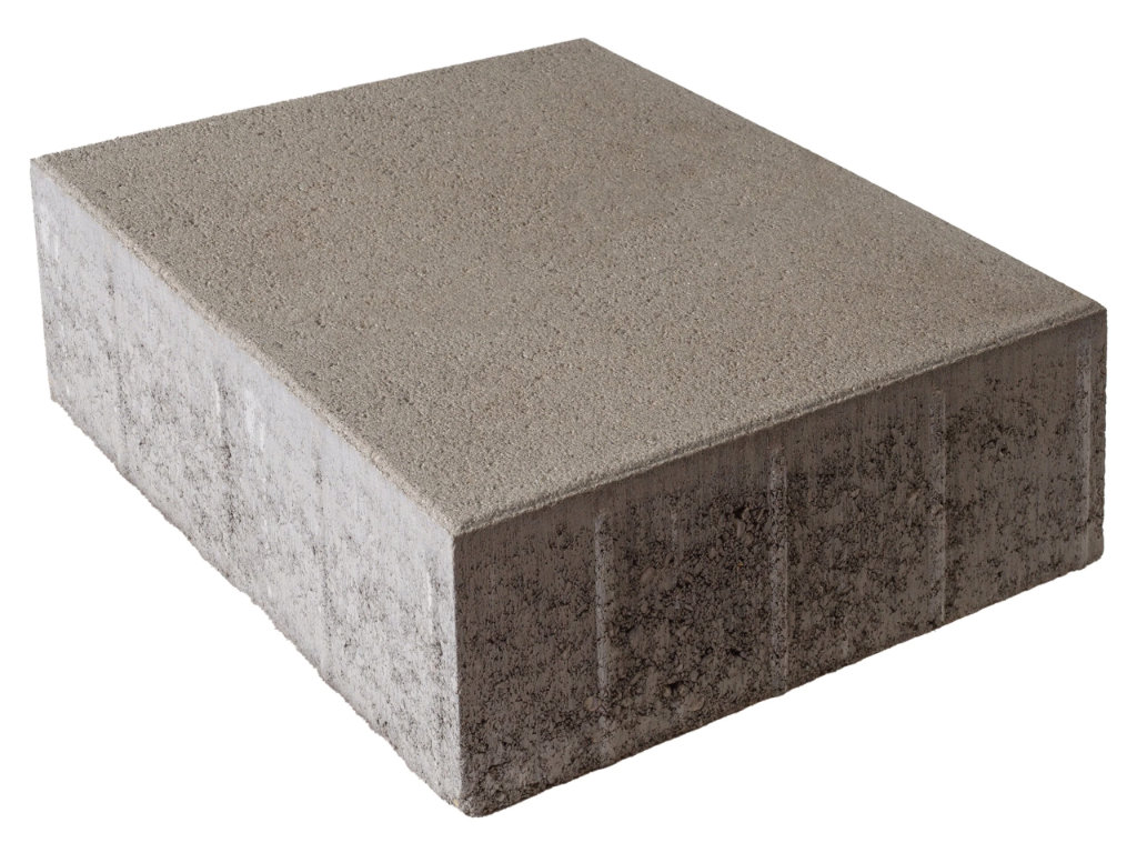Centrum Platte 40x40x14 gestrahlt Grau