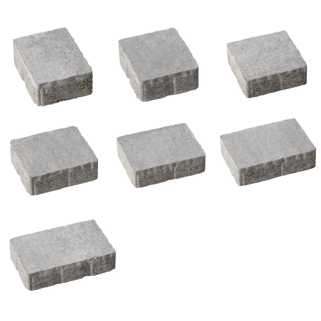 Kartäuser Pflaster 5cm natur Perlgrau