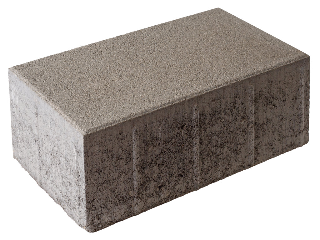 Centrum Platte 40x20x14 gestrahlt Grau