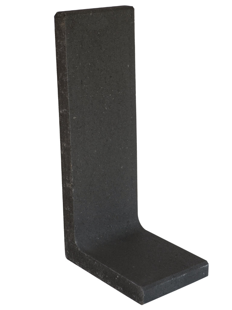 L-Stein 100x50x33 Anthrazit 8 Stk. pro Pal
