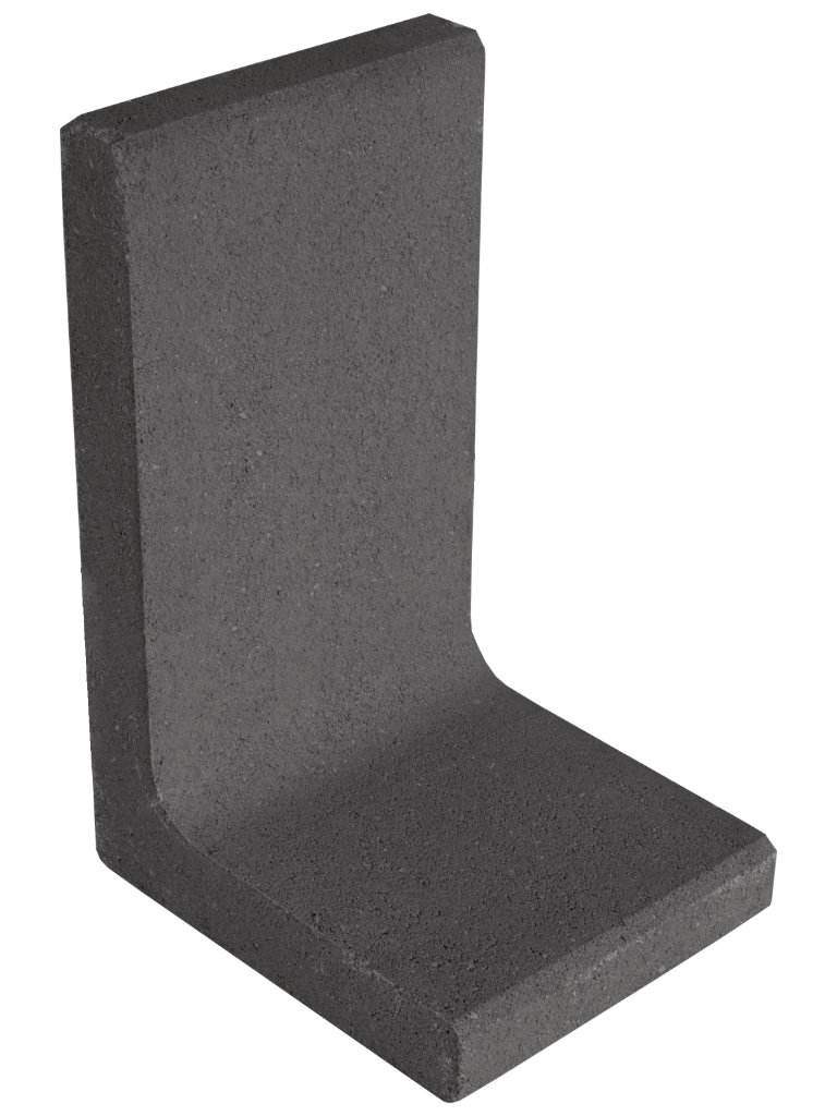 L-Stein 60x40x33 Anthrazit 16 Stk. pro Pal