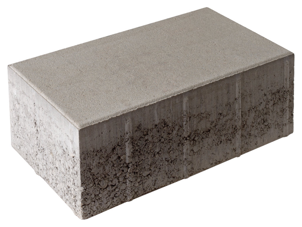 Centrum Platte 40x20x14 ungestrahlt Grau