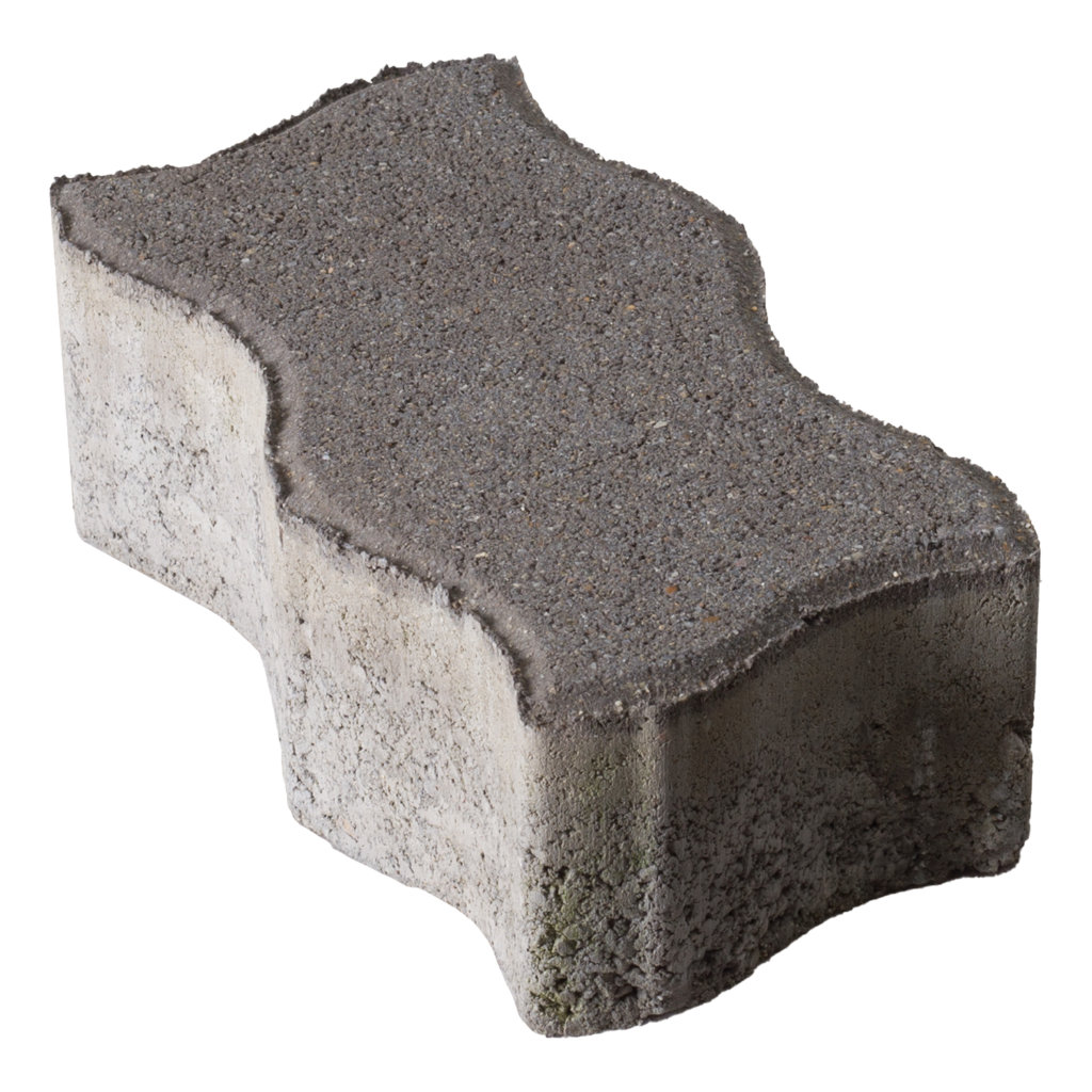 Serpentino Wellenstein Anthrazit 8cm