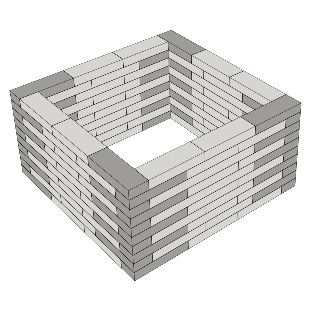 Architektur Hochbeet Set