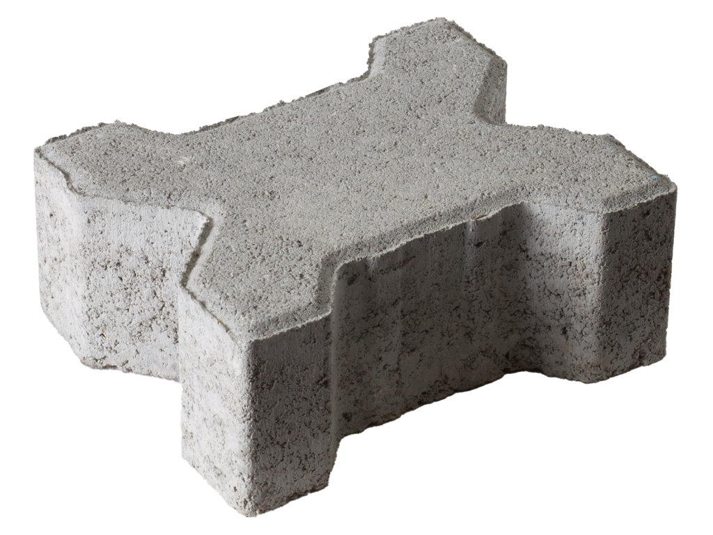 SOLIDO Öko-Pflaster Grau 8cm