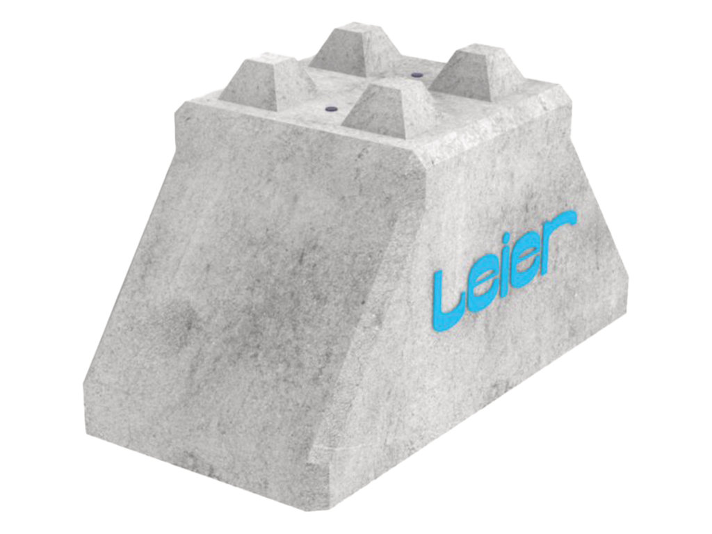 Betonblockstein Fussblock