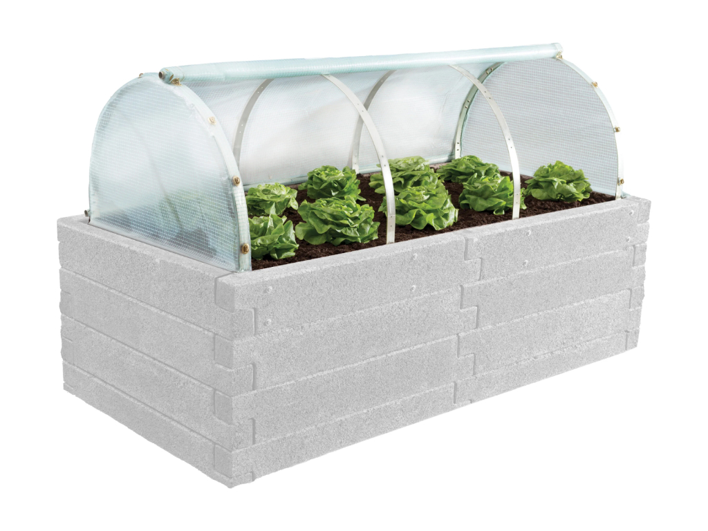 Durisol Hochbeet Frühbeetaufsatz