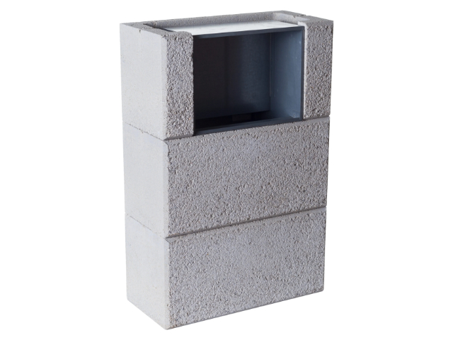 Durchwurfbriefkasten-Set