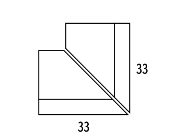L-Stein „Ecke 90“-Set