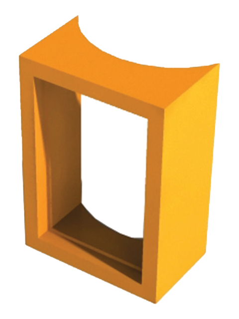 Putztürzarge für Putztüranschlussrohr