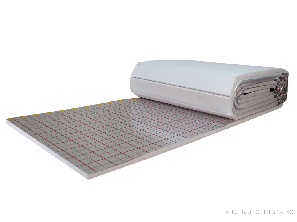 EPS Trittschall Thermorolle ALU PET