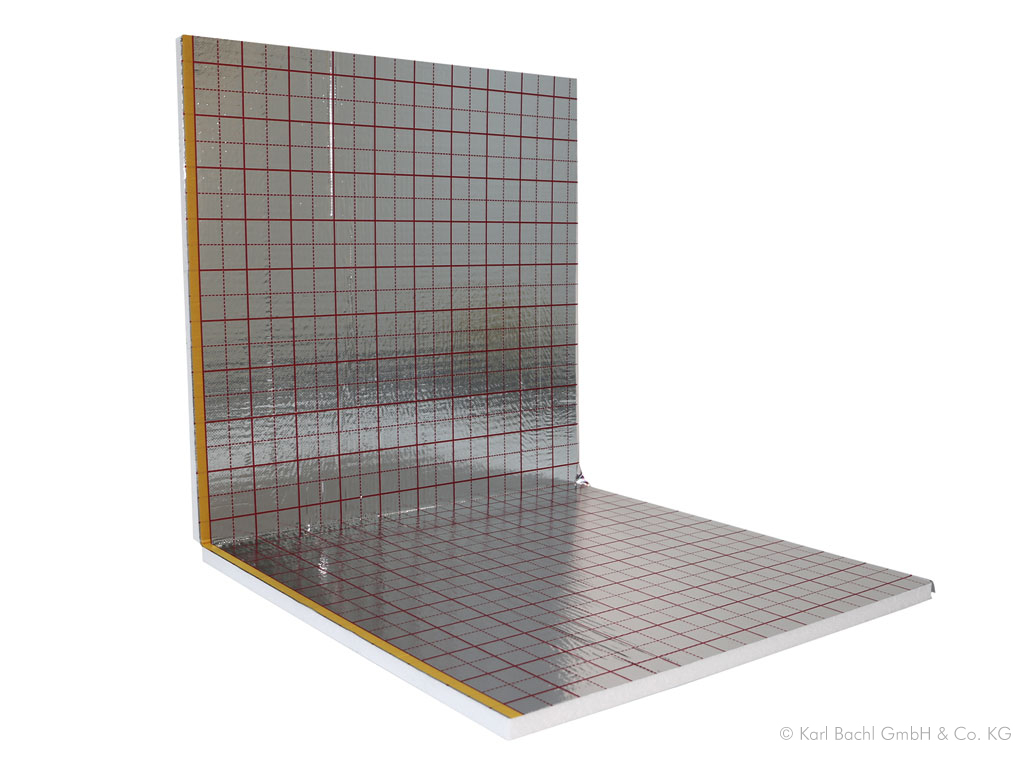 EPS Trittschall-Klappelement ALU PET