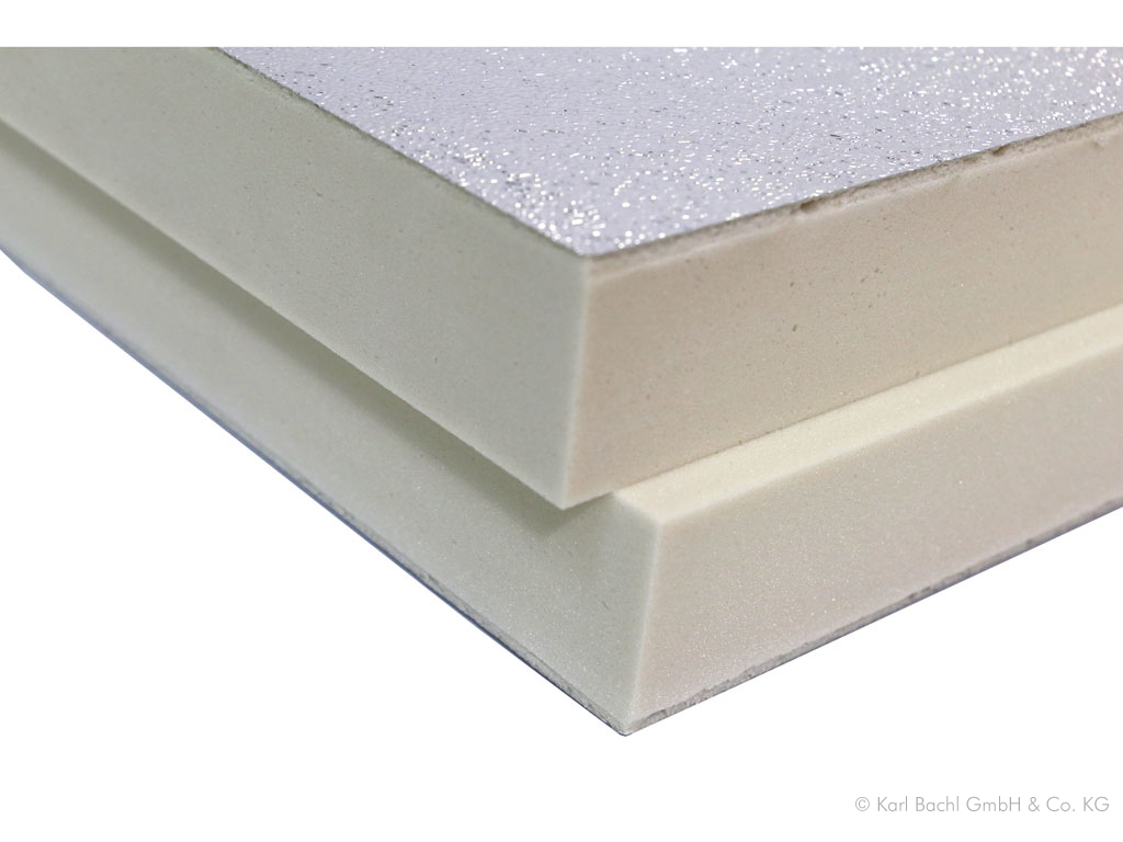 PUR/PIR Dämmplatten ALU - Großformat mit Stufenfalz