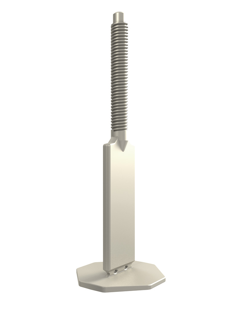 IndorTec FN - XT Gewindelasche beige 3mm, Beutel à 100 Stück