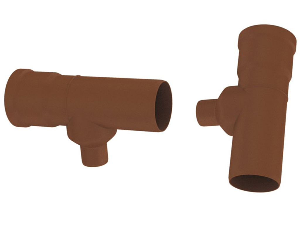 Modulares Stecksystem - Modulsystem Kondensatfalle / Ablauf-T-Stück für starre Rohre