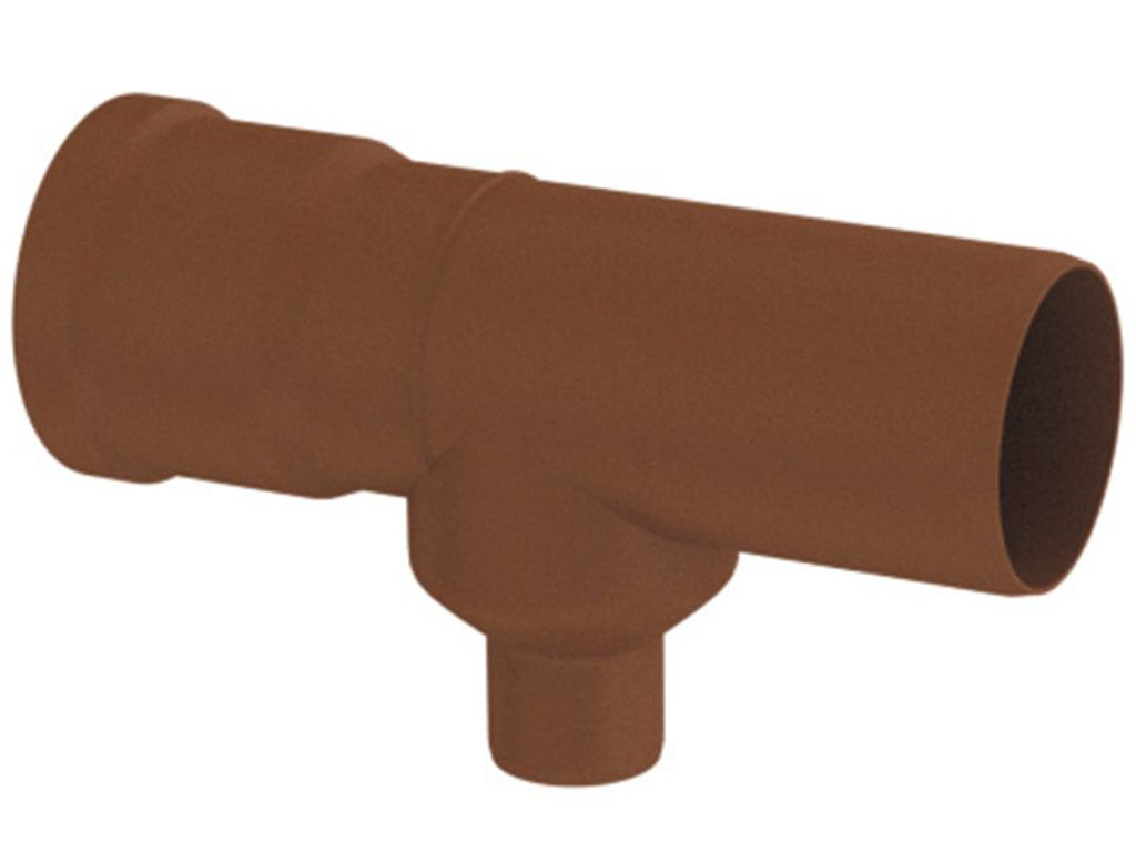 Modulares Stecksystem - Modulsystem Ablauf-T-Stück für starre Rohre