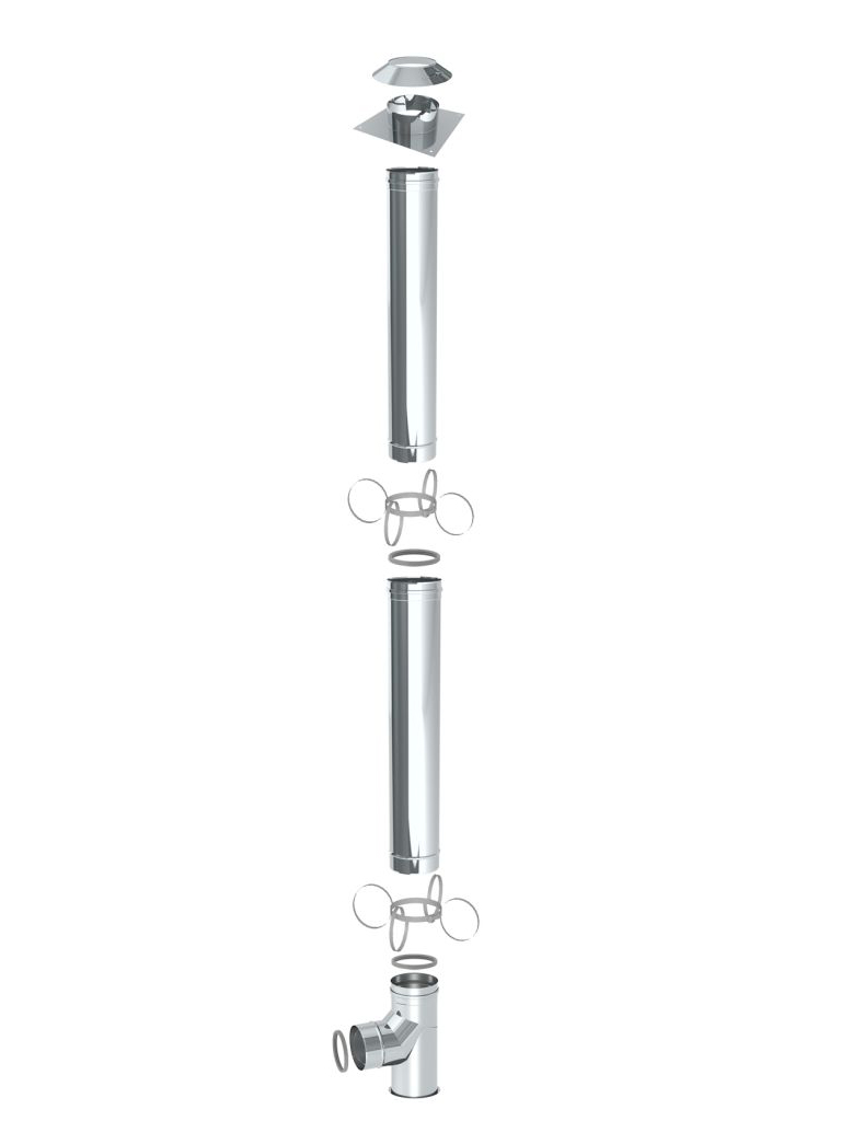 NiroLine EW 06 Starr für Überdruck DN80-140