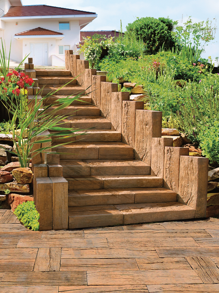 casafino Blockstufe WOOD
