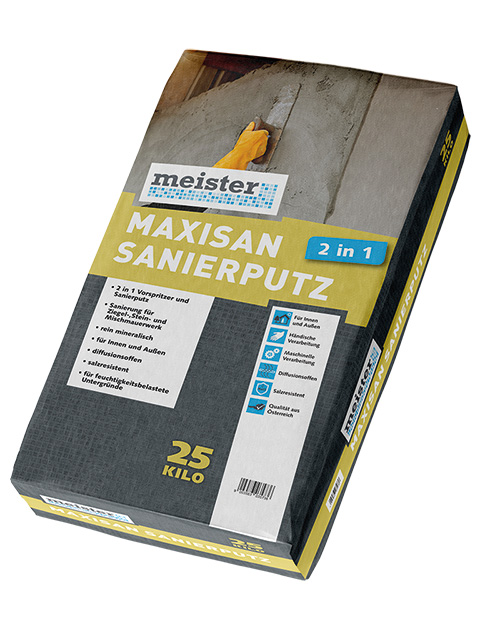 MEISTER Maxisan Sanierputz 2 in 1