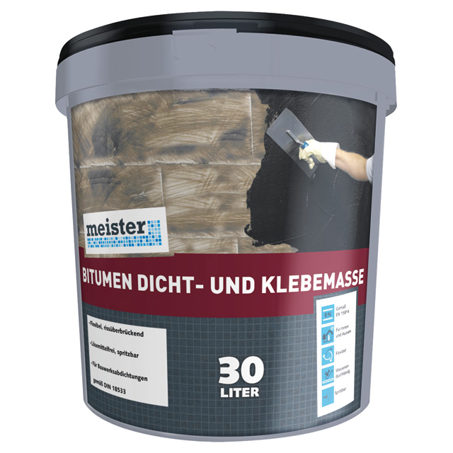 MEISTER Bitumen Dicht- und Klebemasse