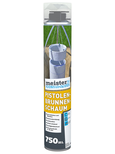 MEISTER Pistolen-Brunnenschaum