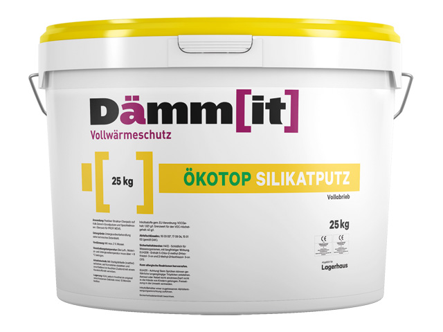 Dämm[it] Ökotop Silikatputz