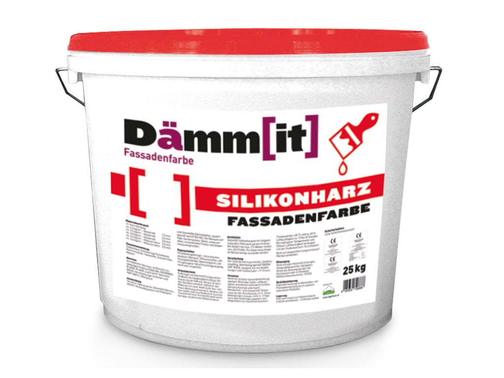 Dämm[it] Silikatfassadenfarbe