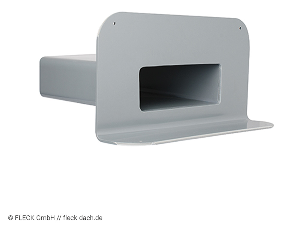 FLECK Flachdach-Rechteck-Notüberlauf „GIGANT“