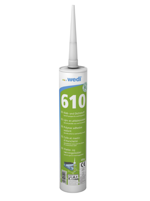 wedi 610® Kleb- und Dichtstoff