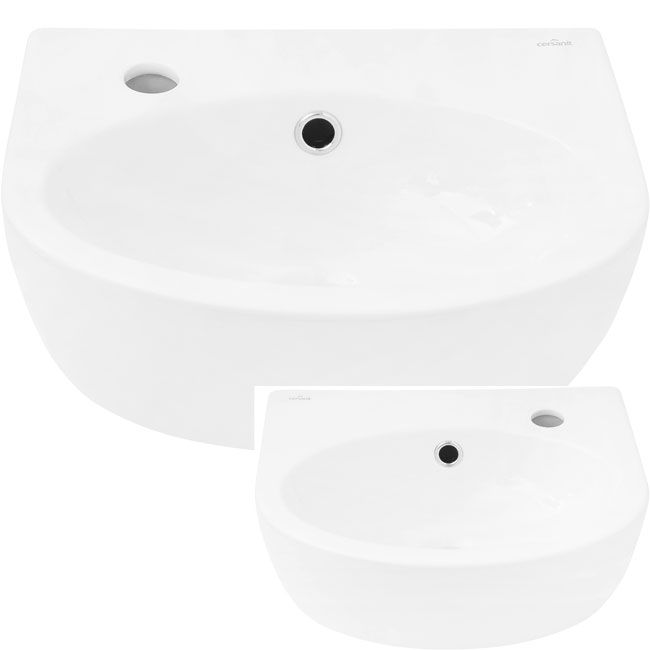 Baustoffkataloge - CORNAT Handwaschbecken „Montego“