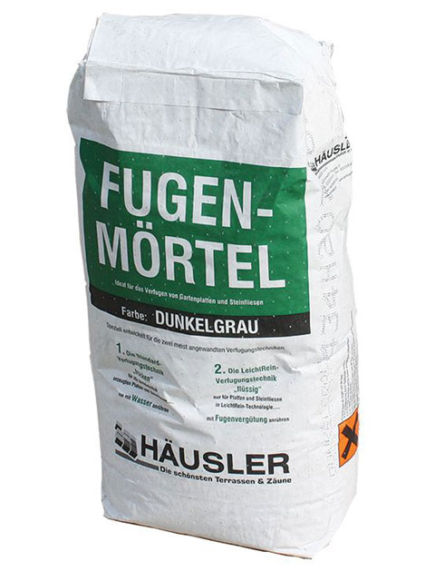 Häusler Fugenmörtel Weiß-Grau 25kg