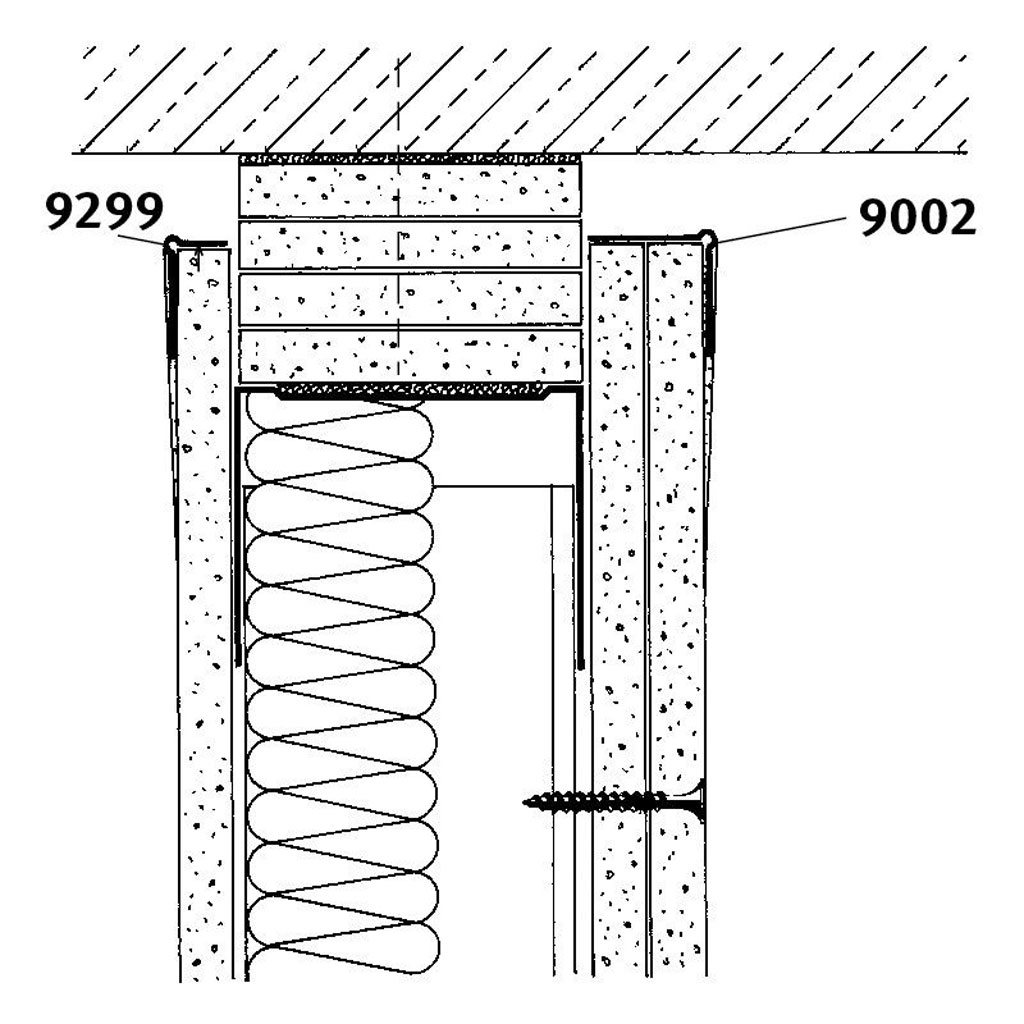 Kantenprofil 9299 3,00m