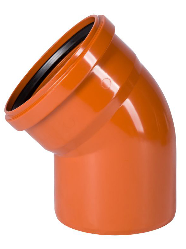 HAUSKANAL BOGEN DN 160 45 GR