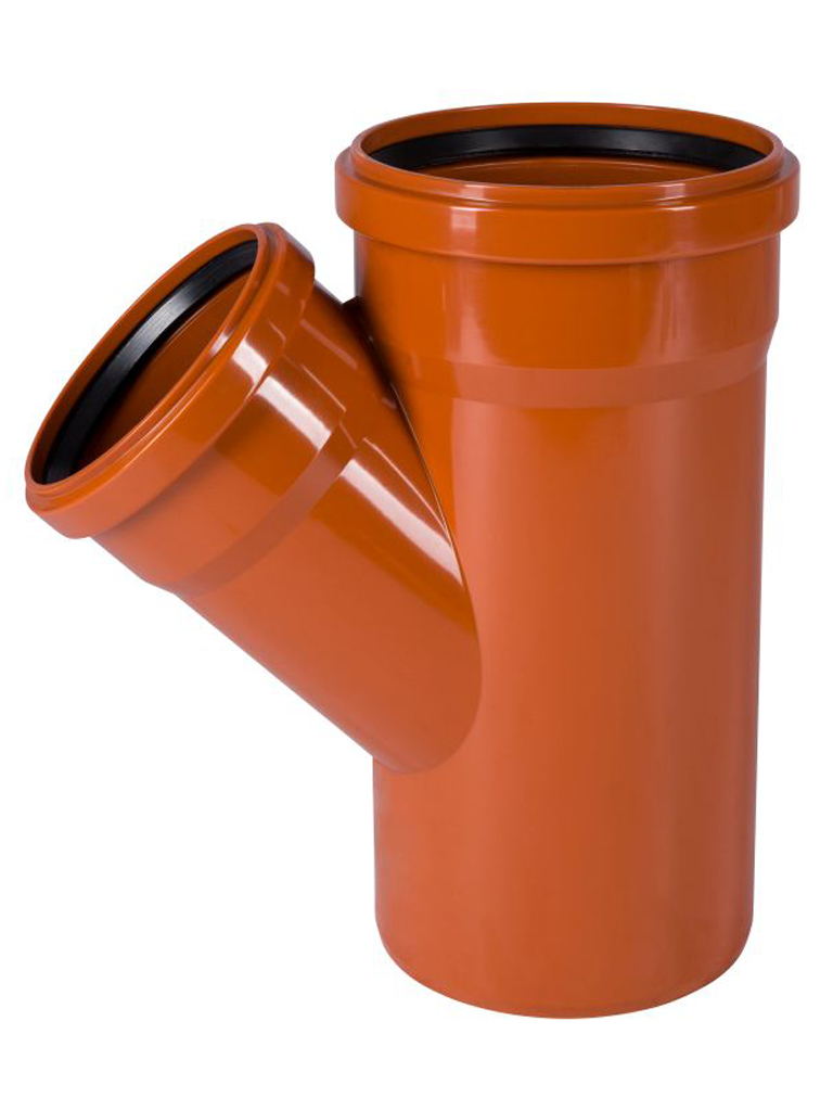 HAUSKANAL ABZWEIG DN 160/125 45 GR