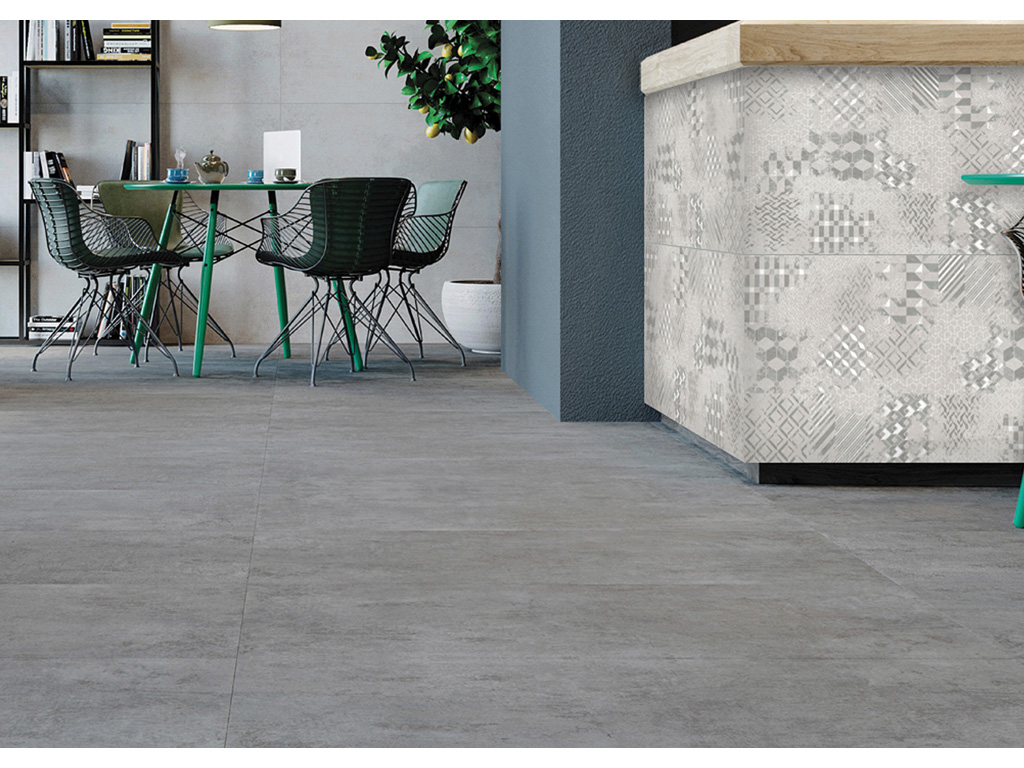 CDM Dekor 60x120 Murano Skema grigio rekt. 7mm stark