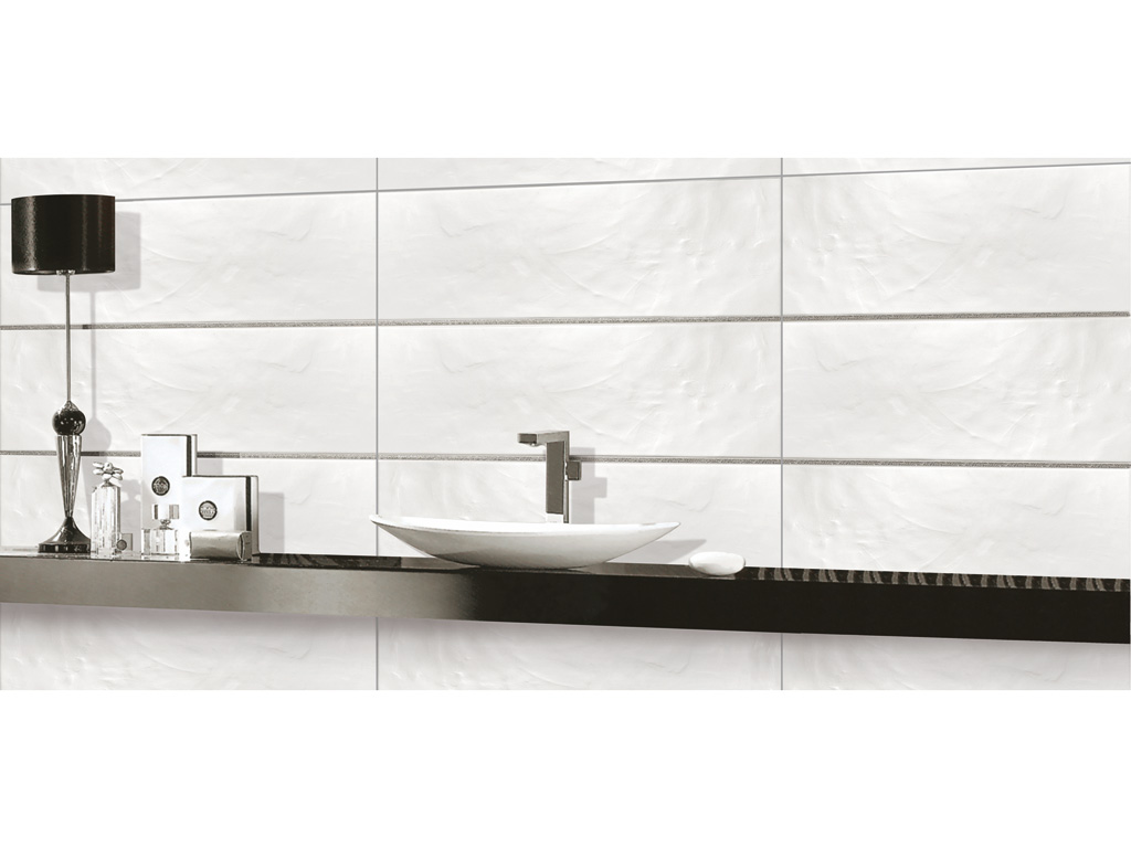CDM Wandfl. 33x100 White Line Tivoli 9,5 mm stark