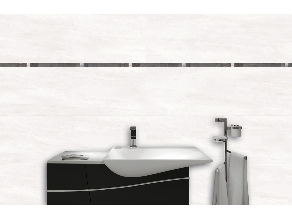 CDM Wandfl. 33x100 White Line Soft grigio