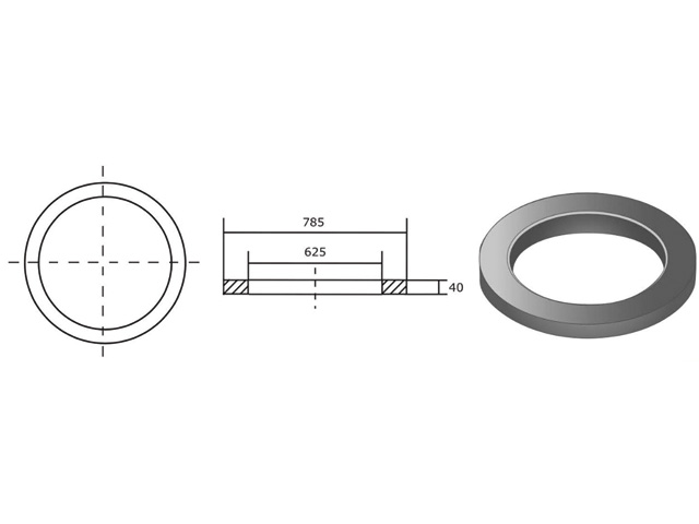 Ausgleichsring 600/100 mm